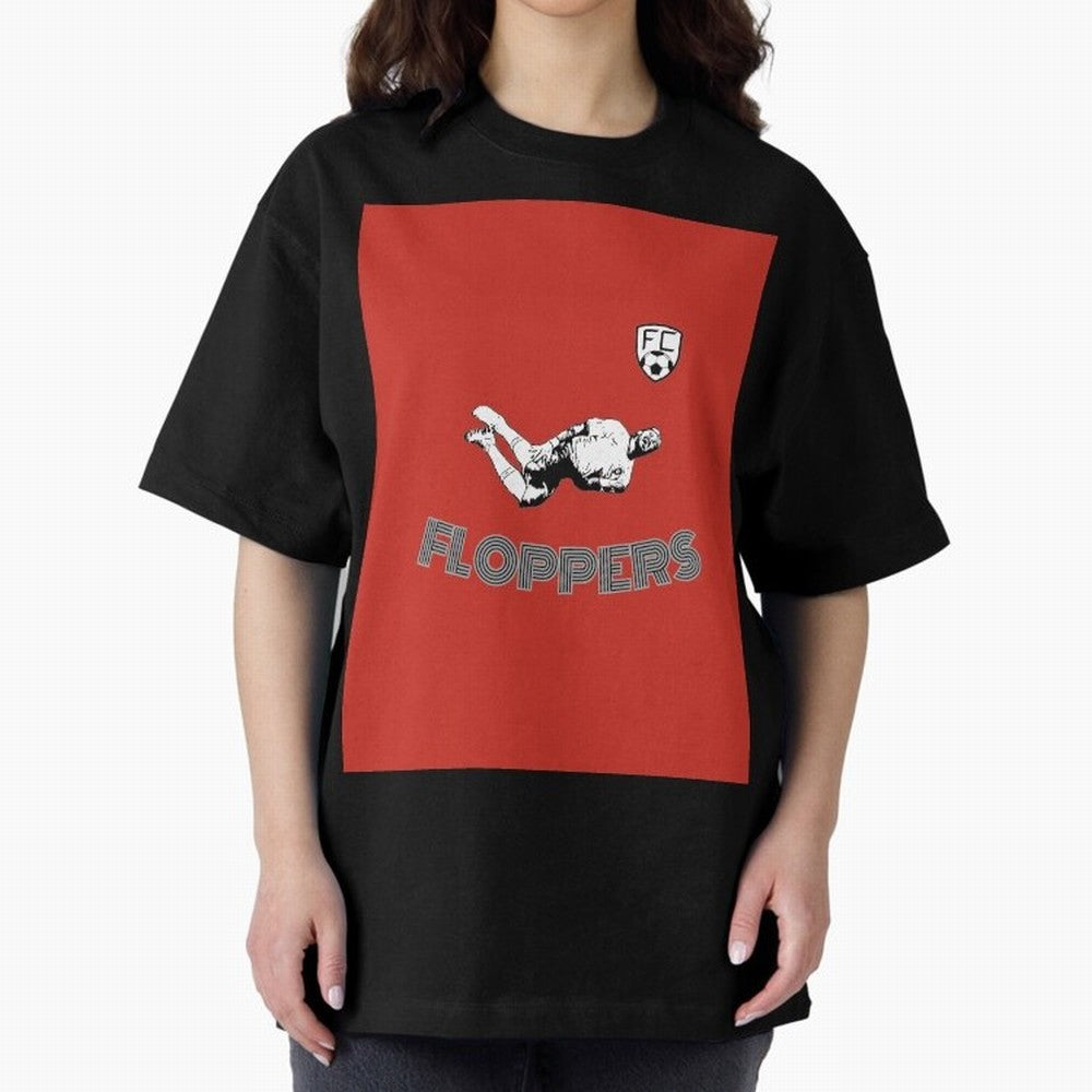 Floppers FC - Unique and Original Design Graphic T-Shirt Wear the Spirit of FIFA World Cup 2026 for Fans of CR7 and Messi and France, Bringing Vintage Soccer Flavor, Modern Football Stars, National Flags and Final Night Emotion; Perfect for Fans,