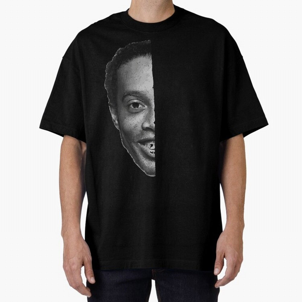 ''Football is about joy.'' Sticker - Ronaldinho Premium T-Shirt Bring Home FIFA World Cup 2026 USA Canada Mexico Made for Cristiano Ronaldo, England Energy, Soccer Culture, Superstar Moments, National Team Dreams and Competitive Fire; Great for