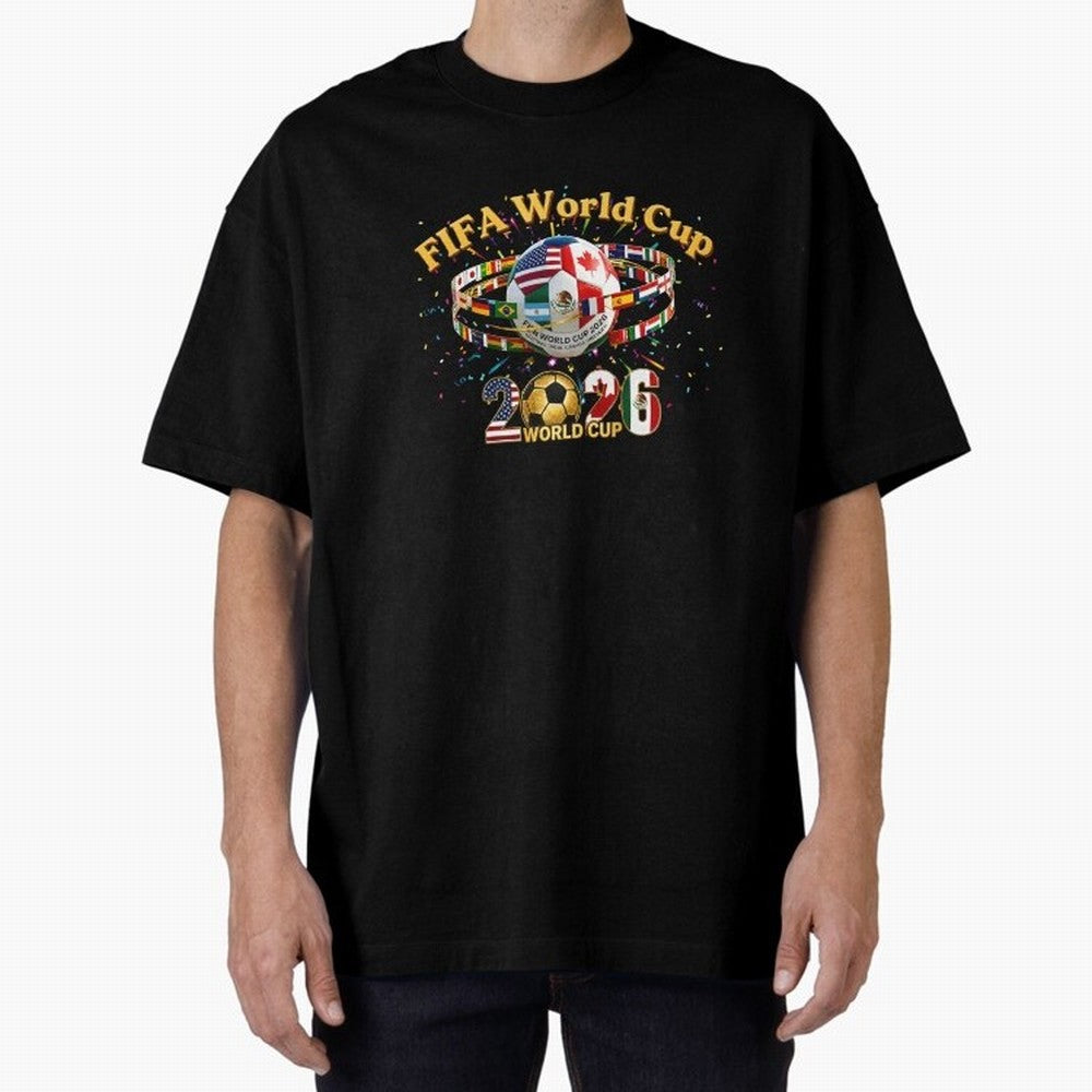 2026 World Cup Soccer World Flags Stadium Graphic Classic T-Shirt Upgrade FIFA World Cup 2026 for Fans of Mbappe and England, Bringing Football Festival Excitement, Trophy Ambitions, Country Rivalries and Star Player Buzz; Ideal for Passionate Fans