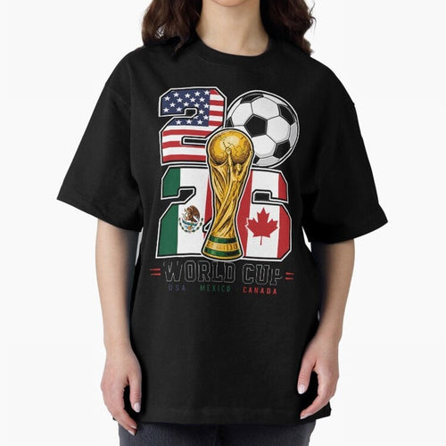 2026 Soccer World Cup Football Design Classic T-Shirt Keep the Match Day Mood of Match Day Hype around FIFA World Cup 2026 Group Stage, Haaland, Portugal, Spain and Germany, Fan Favorite Moments, National Team Passion, Big Match Drama and Soccer