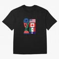 North America Football Unity 2026 Classic T-Shirt Feel International Energy from FIFA World Cup 2026 USA Canada Mexico Spirit, Capturing Argentina and Brazil, Messi, Championship Spirit, Famous Goals, Roaring Crowds and International Football