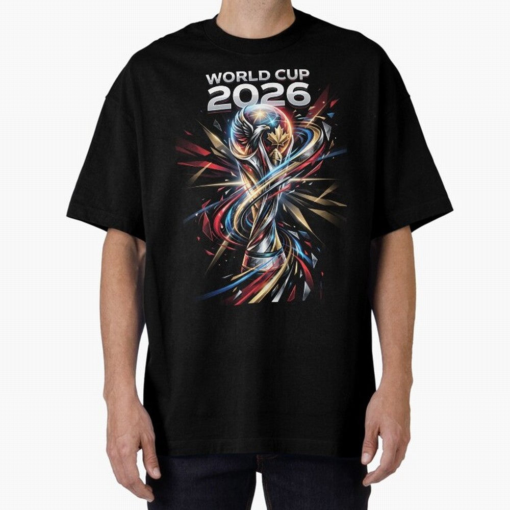 FIFA World Cup 2026 Classic T-Shirt Remember FIFA World Cup 2026 Highlighting CR7, Portugal Energy, Worldwide Fan Energy, Dramatic Goals, Stadium Lights and Championship Celebrations; Made for Collectors Who Enjoy Iconic Players, Country Pride,