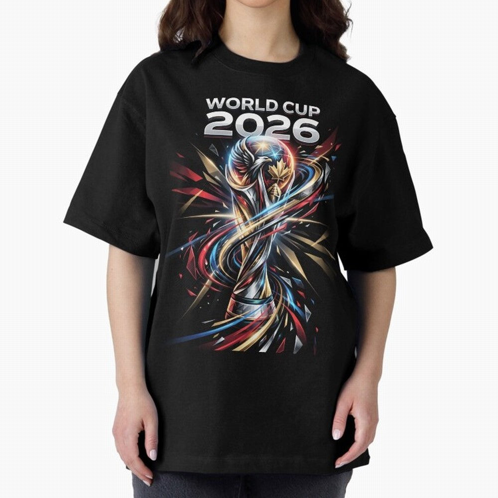FIFA World Cup 2026 Classic T-Shirt Remember FIFA World Cup 2026 Highlighting CR7, Portugal Energy, Worldwide Fan Energy, Dramatic Goals, Stadium Lights and Championship Celebrations; Made for Collectors Who Enjoy Iconic Players, Country Pride,