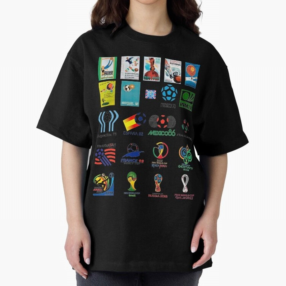 Soccer world logos Classic T-Shirt Represent Football Lovers during FIFA World Cup 2026 Centered on Messi, Argentina and Brazil Energy, Stadium Memories, Football Loyalty, International Chants and Championship Tradition; Created for Match Day