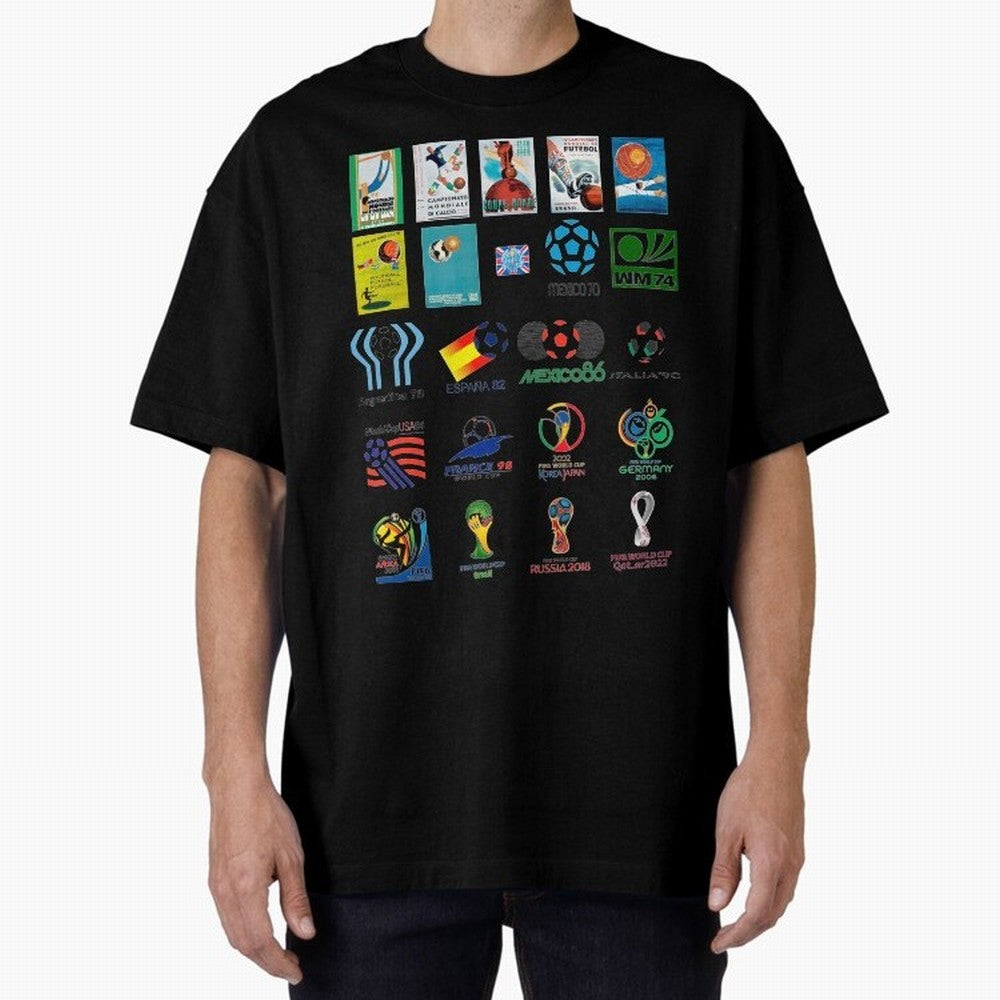 Soccer world logos Classic T-Shirt Represent Football Lovers during FIFA World Cup 2026 Centered on Messi, Argentina and Brazil Energy, Stadium Memories, Football Loyalty, International Chants and Championship Tradition; Created for Match Day
