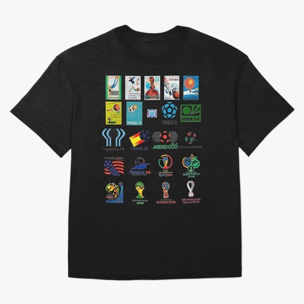 Soccer world logos Classic T-Shirt Represent Football Lovers during FIFA World Cup 2026 Centered on Messi, Argentina and Brazil Energy, Stadium Memories, Football Loyalty, International Chants and Championship Tradition; Created for Match Day