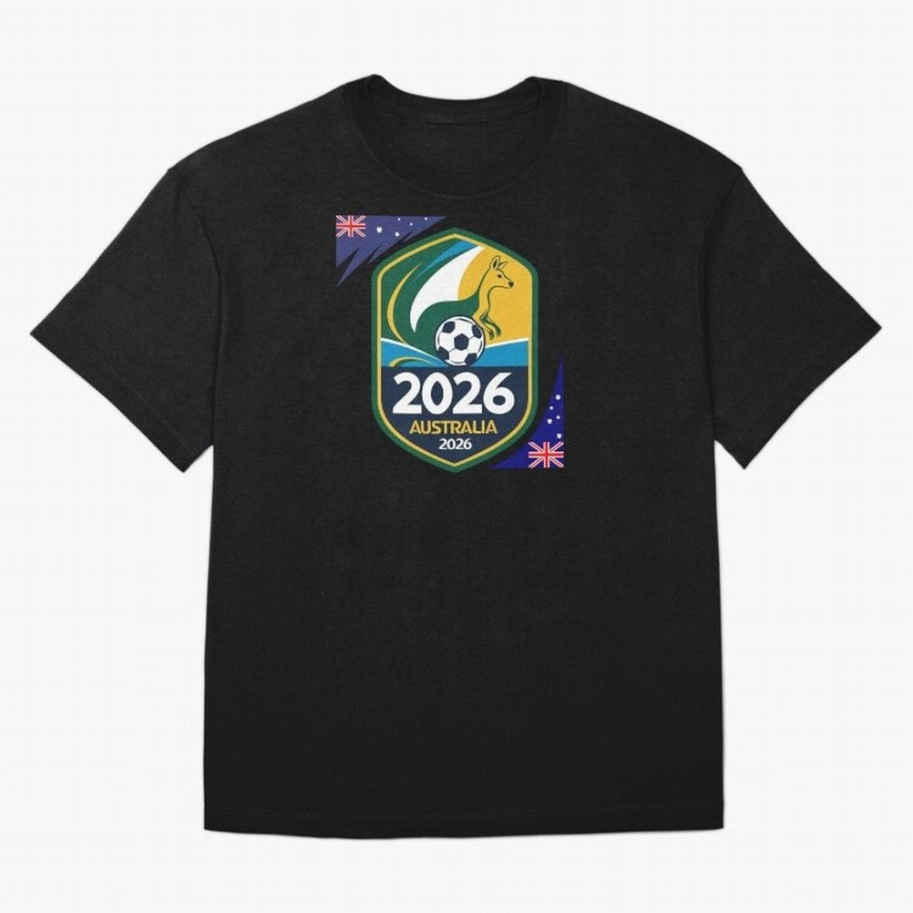 Australia WC2026 Classic T-Shirt Keep the Legacy of FIFA World Cup 2026 USA Canada Mexico Spirit, Centered on Netherlands, Haaland and Mbappe, Classic Soccer Heritage, Championship Pressure, Fan Loyalty and International Pride; Perfect for