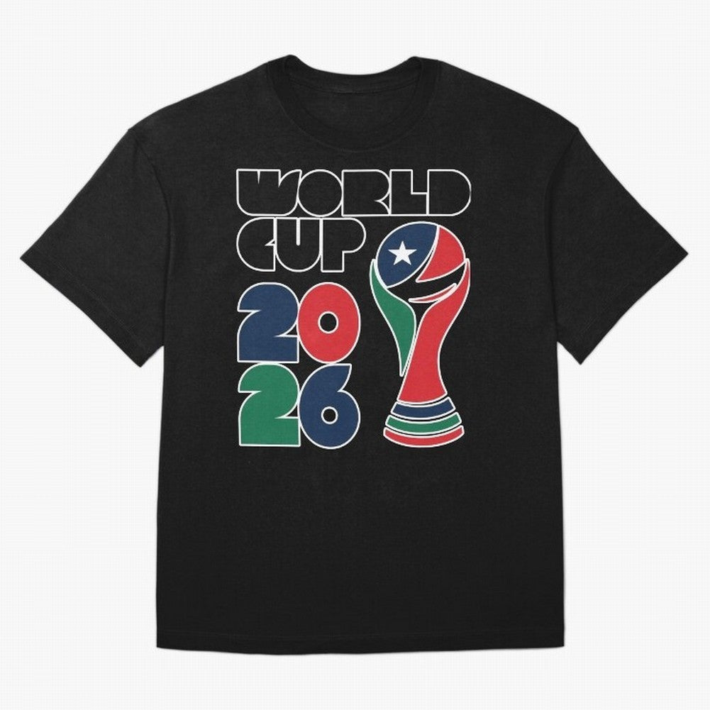 Minimalist Funky World Cup 2026 Design Classic T-Shirt Celebrate Soccer Greatness during FIFA World Cup 2026 Celebrating Cristiano Ronaldo, Haaland and CR7, Argentina, France and Brazil Energy, Goal Celebration Energy, Supporter Heritage, Football