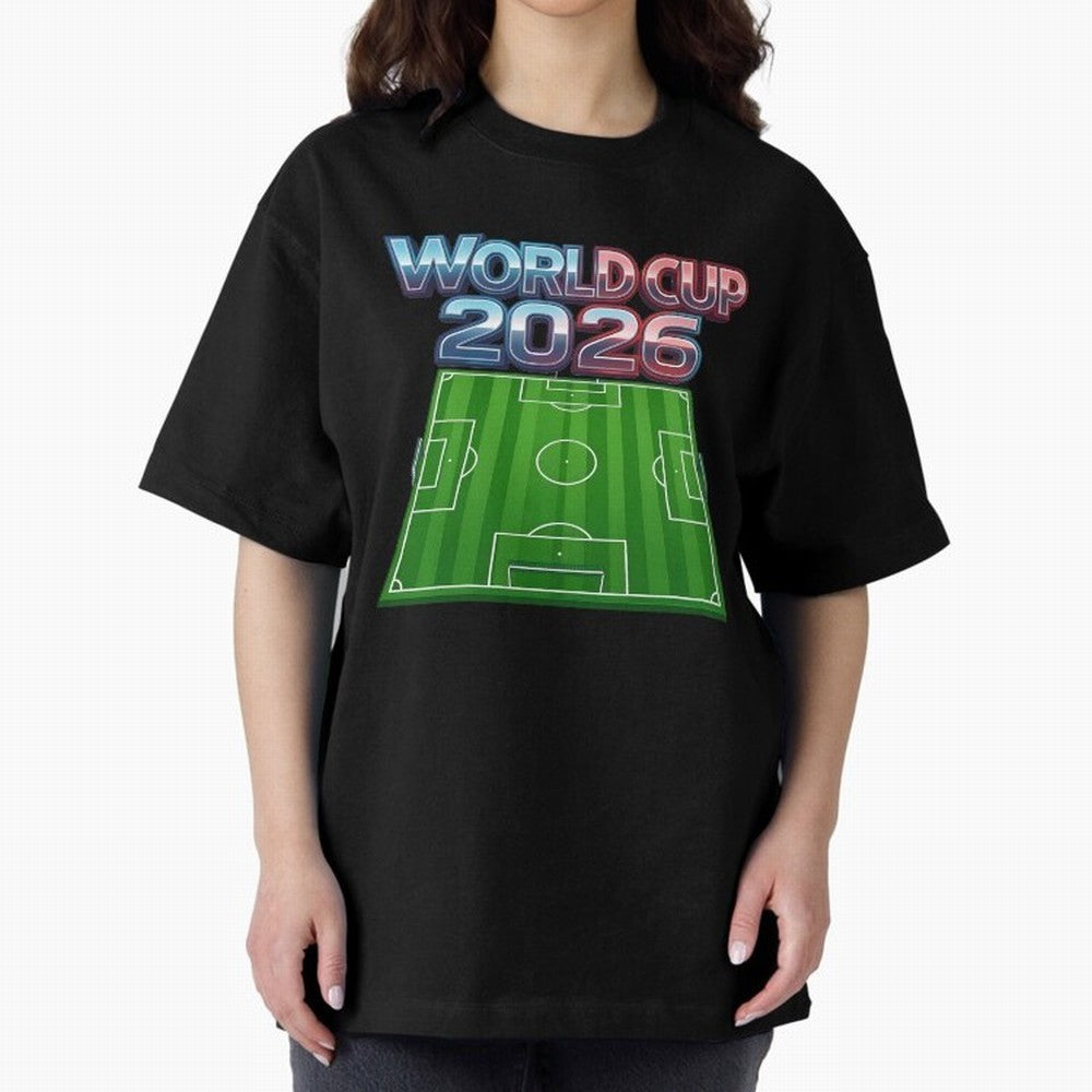 WORLD CUP 2026 Classic T-Shirt Embrace FIFA World Cup 2026 Featuring Messi, CR7 and Mbappe, England and Germany Energy, Championship Spirit, Famous Goals, Roaring Crowds and International Football Unity; Great for Supporters Who Love Legendary