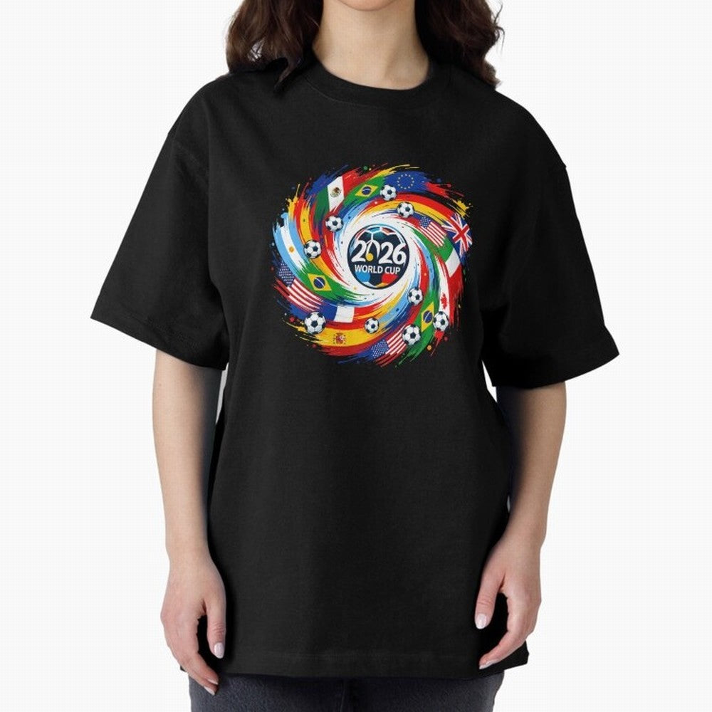 2026 World Cup, FIFA World Cup 2026 Soccer Classic T-Shirt Celebrate the Magic of Match Day Hype around FIFA World Cup 2026, Messi and Cristiano Ronaldo, Brazil, Football History, Final Match Energy, Crowd Noise and Once in a Lifetime Moments;