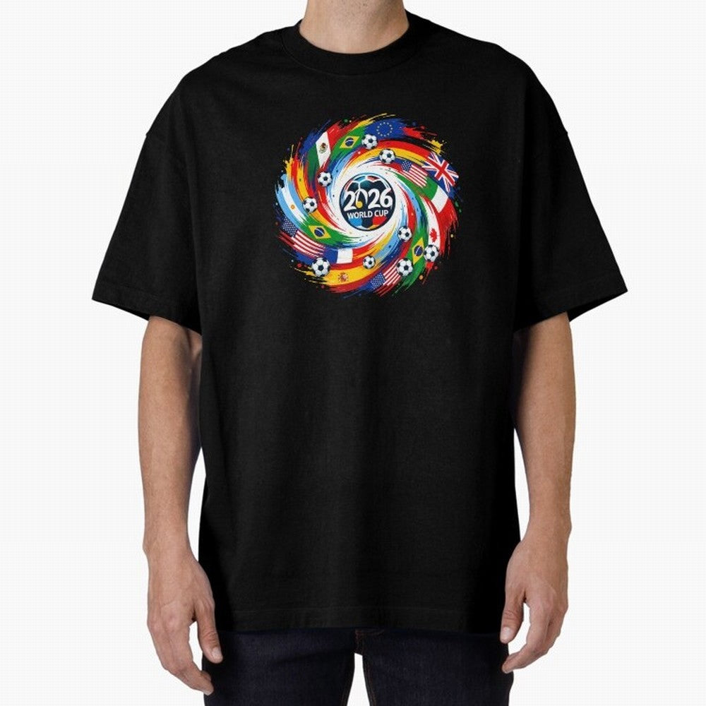 2026 World Cup, FIFA World Cup 2026 Soccer Classic T-Shirt Celebrate the Magic of Match Day Hype around FIFA World Cup 2026, Messi and Cristiano Ronaldo, Brazil, Football History, Final Match Energy, Crowd Noise and Once in a Lifetime Moments;