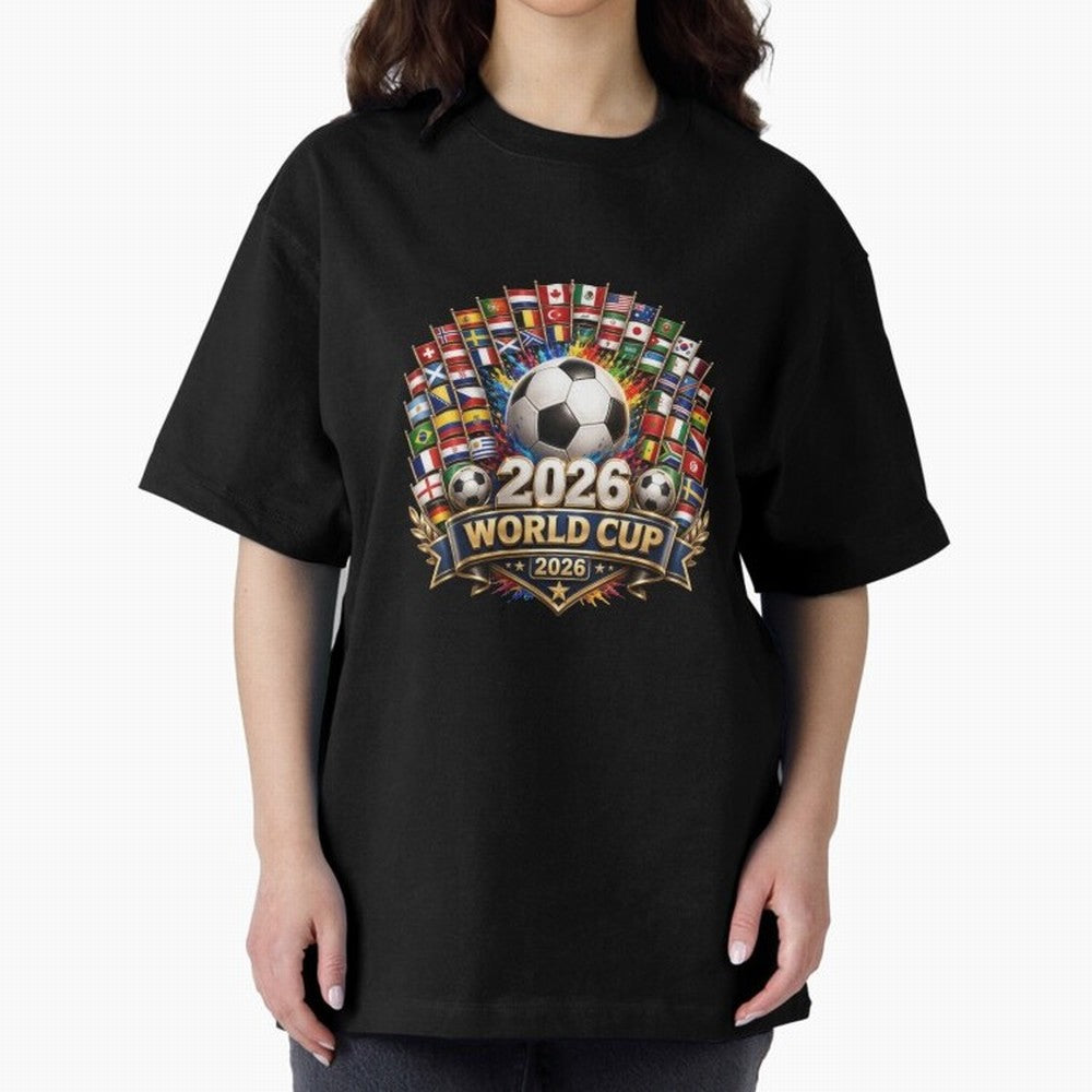World Cup 2026, Soccer Tournament, 2026 Retro World Cup, Usa Canada Mexico Football Classic T-Shirt Make Memories around FIFA World Cup 2026 USA Canada Mexico Spirit, Celebrating England, Messi, Neymar and Mbappe, Football Passion, Legendary