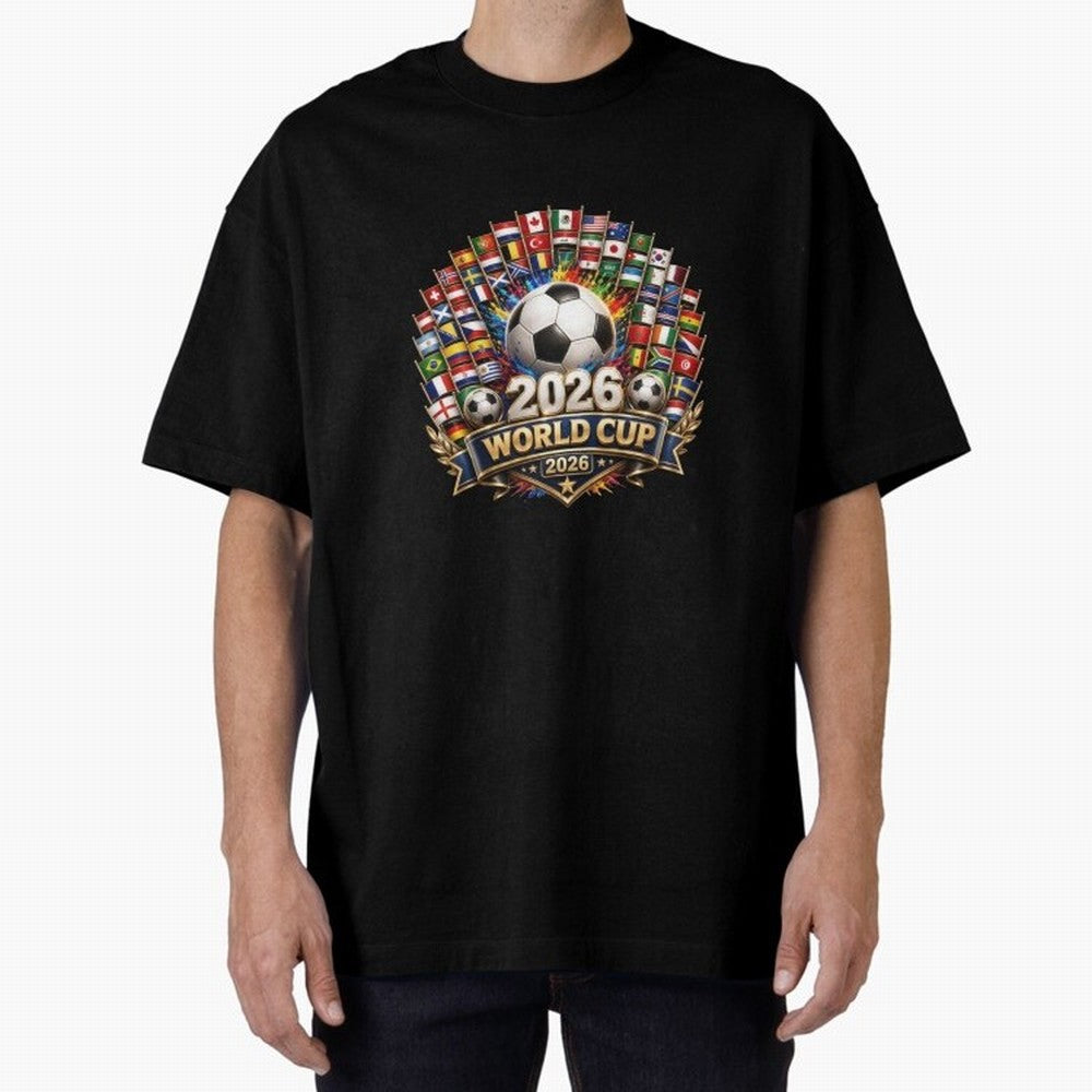 World Cup 2026, Soccer Tournament, 2026 Retro World Cup, Usa Canada Mexico Football Classic T-Shirt Make Memories around FIFA World Cup 2026 USA Canada Mexico Spirit, Celebrating England, Messi, Neymar and Mbappe, Football Passion, Legendary