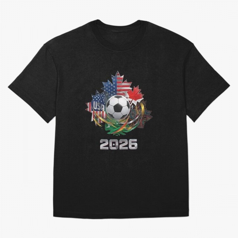 United Americas Classic T-Shirt Celebrate Soccer Greatness during Match Day Hype around FIFA World Cup 2026 Group Stage, Cristiano Ronaldo, Spain, Global Supporter Spirit, Legendary Goals, National Colors and Tournament Celebration; Ideal for