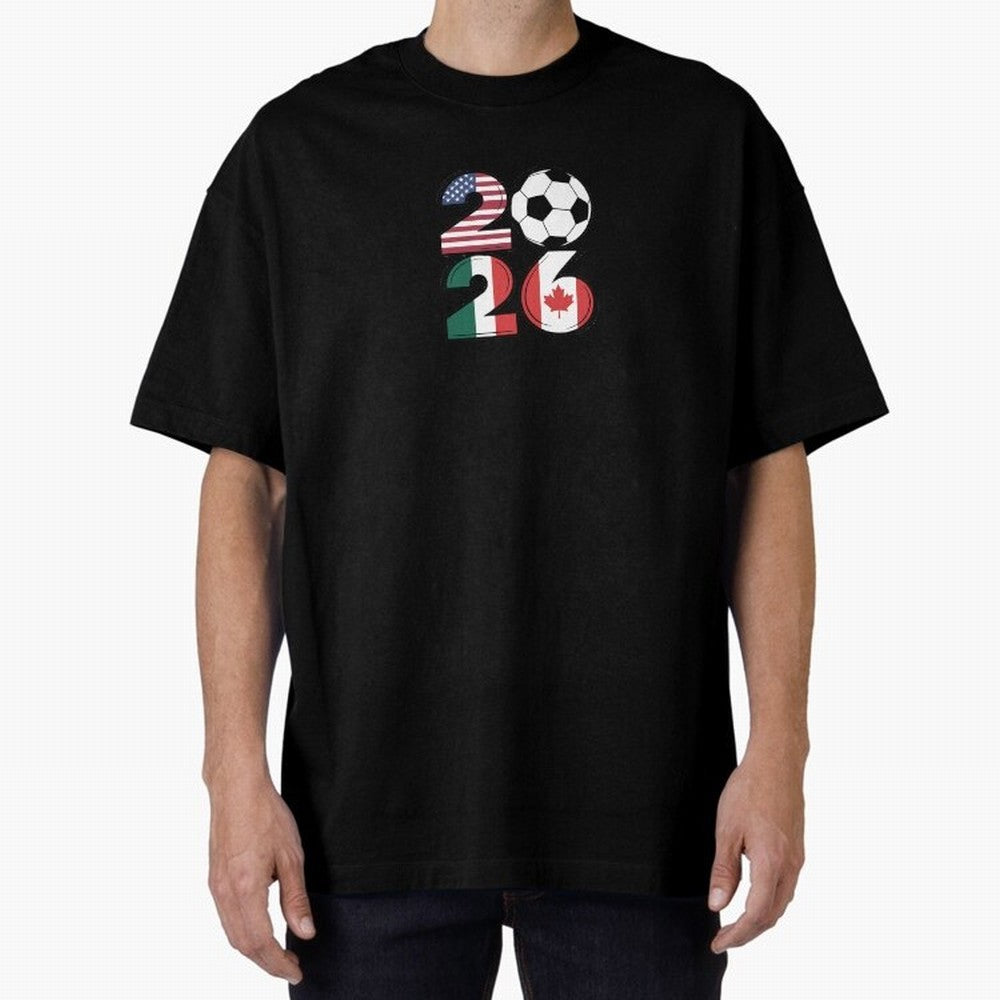 2026 soccer logo Classic T-Shirt Experience FIFA World Cup 2026 Group Stage for Fans of Messi, Neymar and Mbappe and Portugal, Bringing Supporter Pride, Iconic Celebrations, Legendary Names and Global Match Day Energy; Made for Die Hard Supporters,