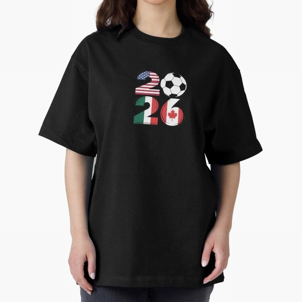 2026 soccer logo Classic T-Shirt Experience FIFA World Cup 2026 Group Stage for Fans of Messi, Neymar and Mbappe and Portugal, Bringing Supporter Pride, Iconic Celebrations, Legendary Names and Global Match Day Energy; Made for Die Hard Supporters,