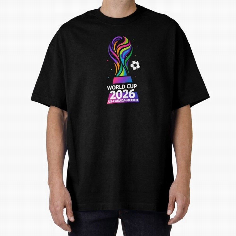 World Cup 2026 US-Canada-Mexico Soccer Trophy Classic T-Shirt Celebrate Global Passion for FIFA World Cup 2026 Spirit, Highlighting Brazil, Cristiano Ronaldo, Haaland and CR7, Worldwide Fan Energy, Dramatic Goals, Stadium Lights and Championship