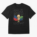 Road To 2026 World Cup Football Graphic Tee Classic T-Shirt Keep the Legacy of Global Football Passion for FIFA World Cup 2026, Highlighting Mbappe and Neymar, Brazil, Fan Favorite Moments, National Team Passion, Big Match Drama and Soccer History;