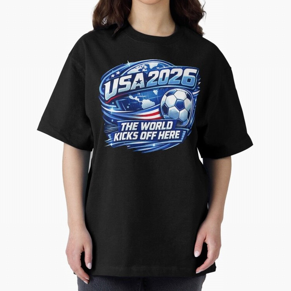 World Cup 2026 Classic T-Shirt Keep Football History Alive during Global Football Passion for FIFA World Cup 2026, Built around Cristiano Ronaldo, France, Football Passion, Legendary Performances, Festival Vibes and Supporter Community; Perfect for