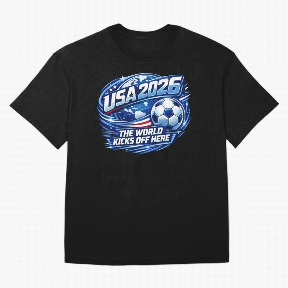 World Cup 2026 Classic T-Shirt Keep Football History Alive during Global Football Passion for FIFA World Cup 2026, Built around Cristiano Ronaldo, France, Football Passion, Legendary Performances, Festival Vibes and Supporter Community; Perfect for