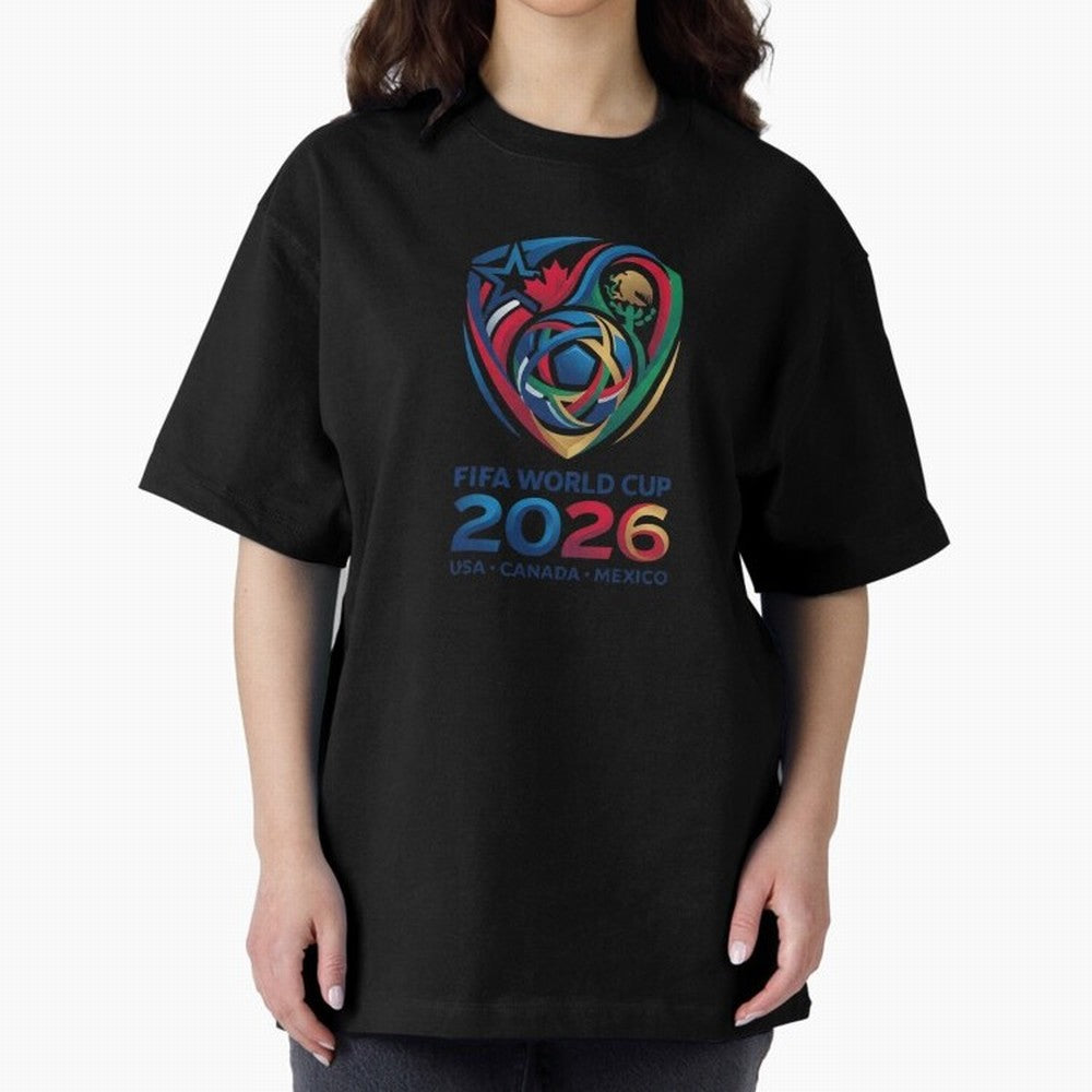World Cup 2026 Fan Design ¨C United by Football Classic T-Shirt Capture Stadium Memories from the FIFA World Cup 2026 USA Canada Mexico Journey through CR7 Highlights, France and Portugal Pride, Football Passion, Legendary Performances, Festival
