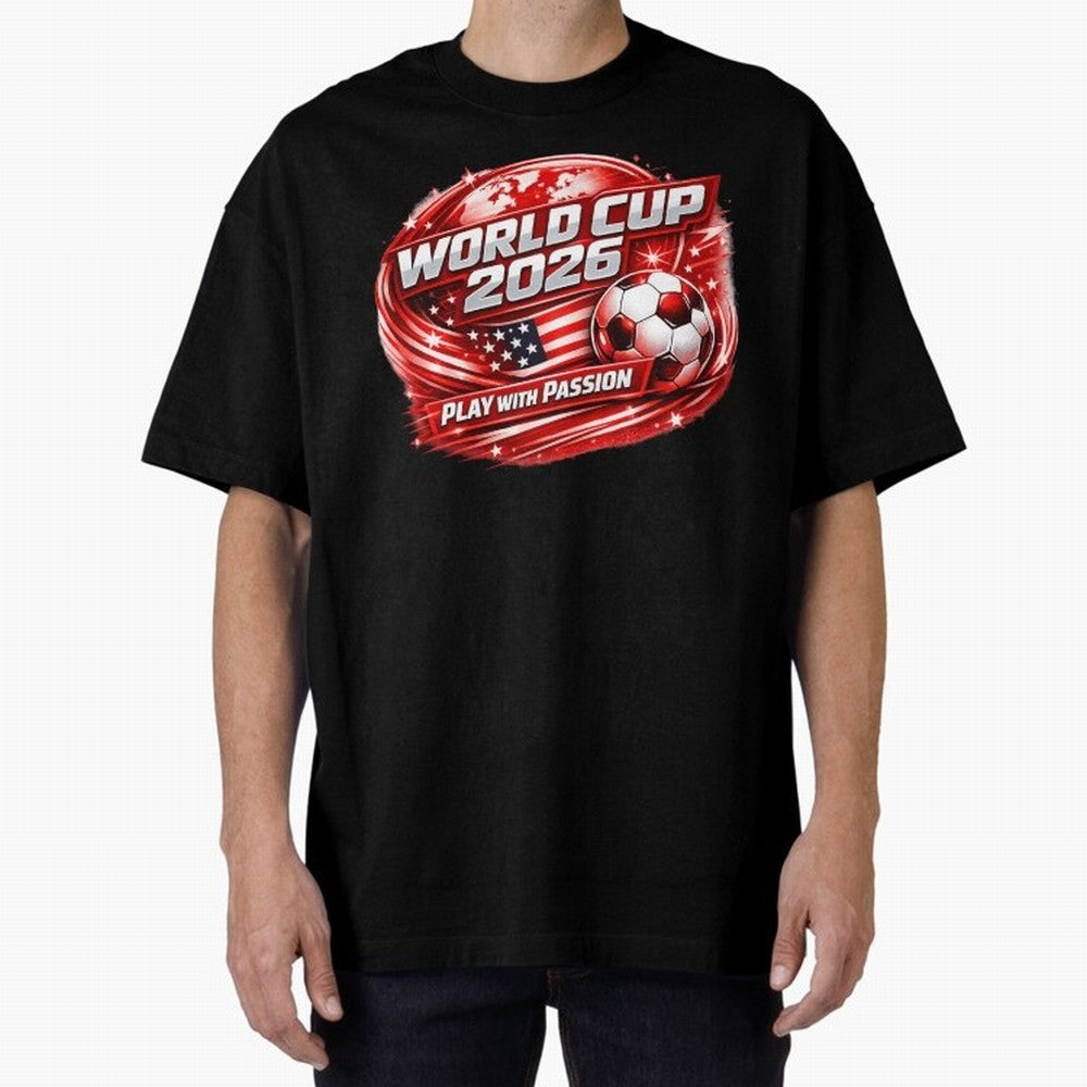 World Cup 2026 Classic T-Shirt Cheer for Match Day Hype around FIFA World Cup 2026, Messi and Cristiano Ronaldo, Brazil, Sports Nostalgia, International Competition, Famous Players and Unforgettable Victories; Great for Supporters Who Love