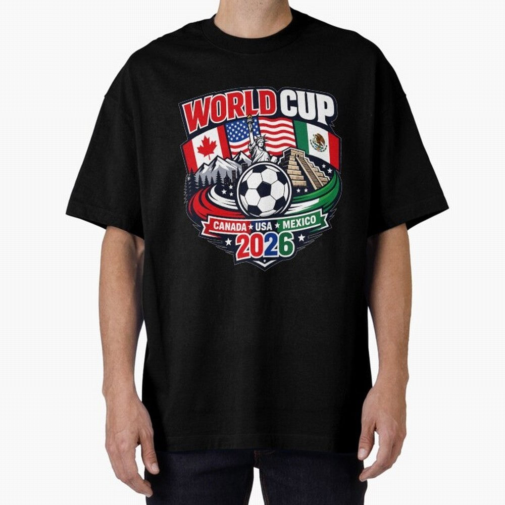 FIFA World Cup 2026 Classic T-Shirt Celebrate the Biggest Stage of the FIFA World Cup 2026 Group Stage Journey through Messi and Cristiano Ronaldo Highlights, Spain Pride, Champion Mindset, Group Stage Buzz, Knockout Tension and Passionate Fan