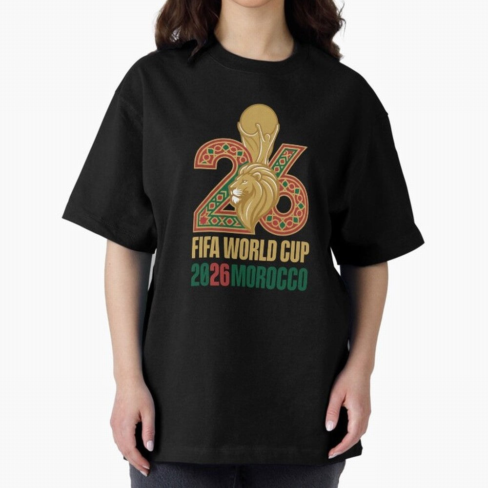 WORLD CUP 2026 MOROCCO Classic T-Shirt Carry the Colors and Pride of FIFA World Cup 2026 Group Stage Spirit, Inspired by Portugal, Messi, CR7 and Mbappe, Classic Soccer Heritage, Championship Pressure, Fan Loyalty and International Pride; Made for