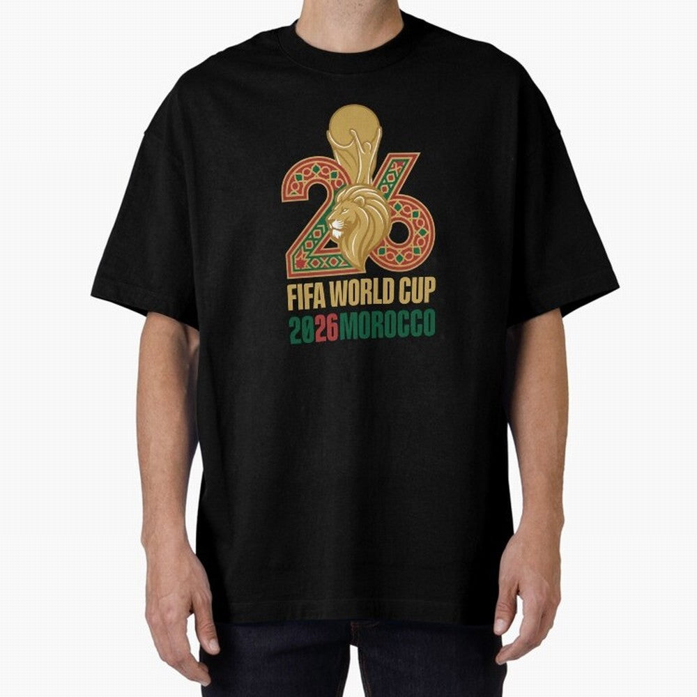 WORLD CUP 2026 MOROCCO Classic T-Shirt Carry the Colors and Pride of FIFA World Cup 2026 Group Stage Spirit, Inspired by Portugal, Messi, CR7 and Mbappe, Classic Soccer Heritage, Championship Pressure, Fan Loyalty and International Pride; Made for