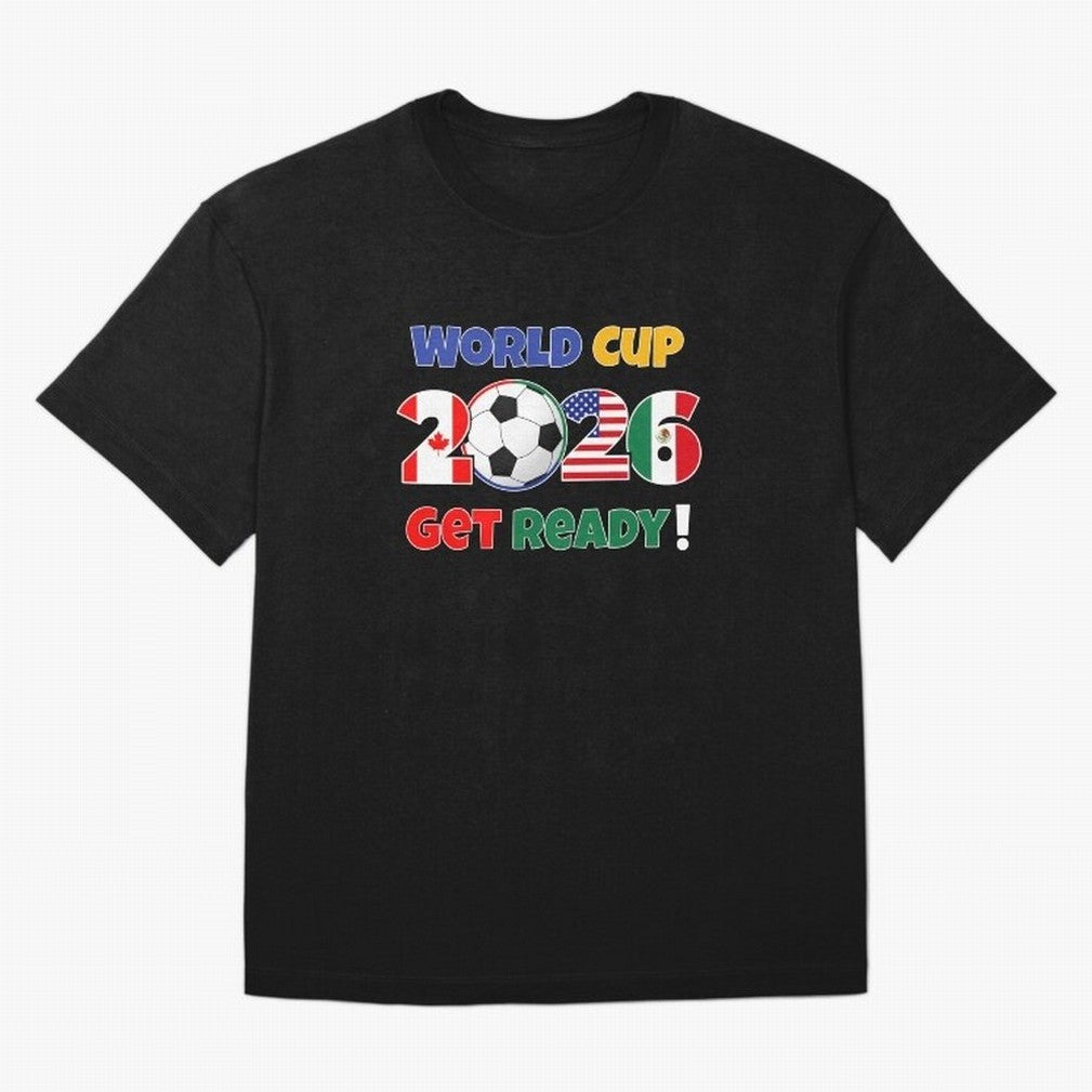 World Cup 2026, World Cup 2026, Soccer Fan Graphic, Football Lover Classic T-Shirt Bring Global Tournament Vibes to FIFA World Cup 2026 USA Canada Mexico Made for Cristiano Ronaldo, Argentina, France and Brazil Energy, Football Festival Excitement,