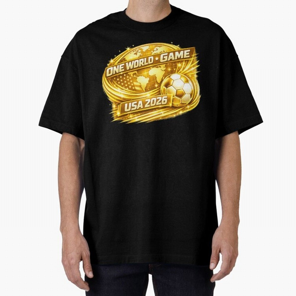 World Cup 2026 Classic T-Shirt Feel the Roar of Global Football Passion for FIFA World Cup 2026 USA Canada Mexico, Featuring Messi, Neymar and Mbappe, Germany, Championship Spirit, Famous Goals, Roaring Crowds and International Football Unity;