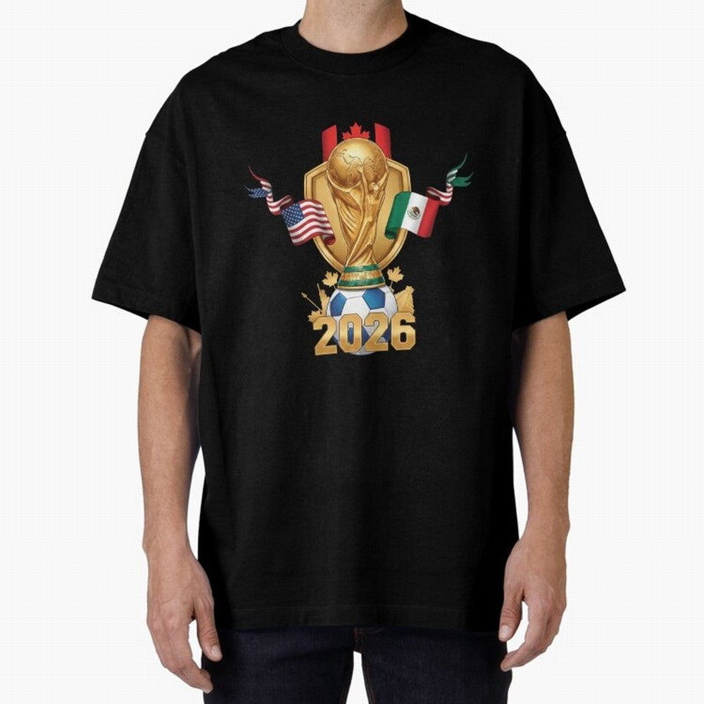 Waves of Victory 2026 Classic T-Shirt Capture Stadium Memories from FIFA World Cup 2026 Spirit, Featuring France, Cristiano Ronaldo, Haaland and CR7, Stadium Chants, National Pride, Trophy Dreams and Unforgettable Football Memories; Ideal for