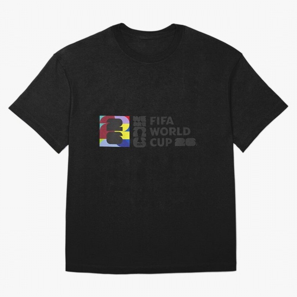 World Cup26 Event Colorblock Classic T-Shirt Refresh FIFA World Cup 2026 Driven by Messi, Neymar and Mbappe, Germany Energy, Sports Nostalgia, International Competition, Famous Players and Unforgettable Victories; Created for Match Day Parties,