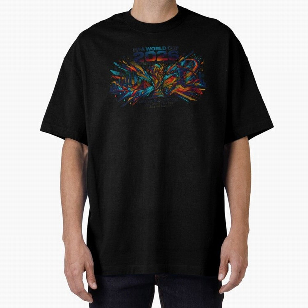 FIFA World Cup 2026 Classic T-Shirt Experience FIFA World Cup 2026 Spirit, Driven by Portugal, Mbappe and Neymar, Retro Football Energy, Iconic Rivalries, Trophy Chase Drama and Stadium Atmosphere; Ideal for Fans Who Follow Messi, Cristiano