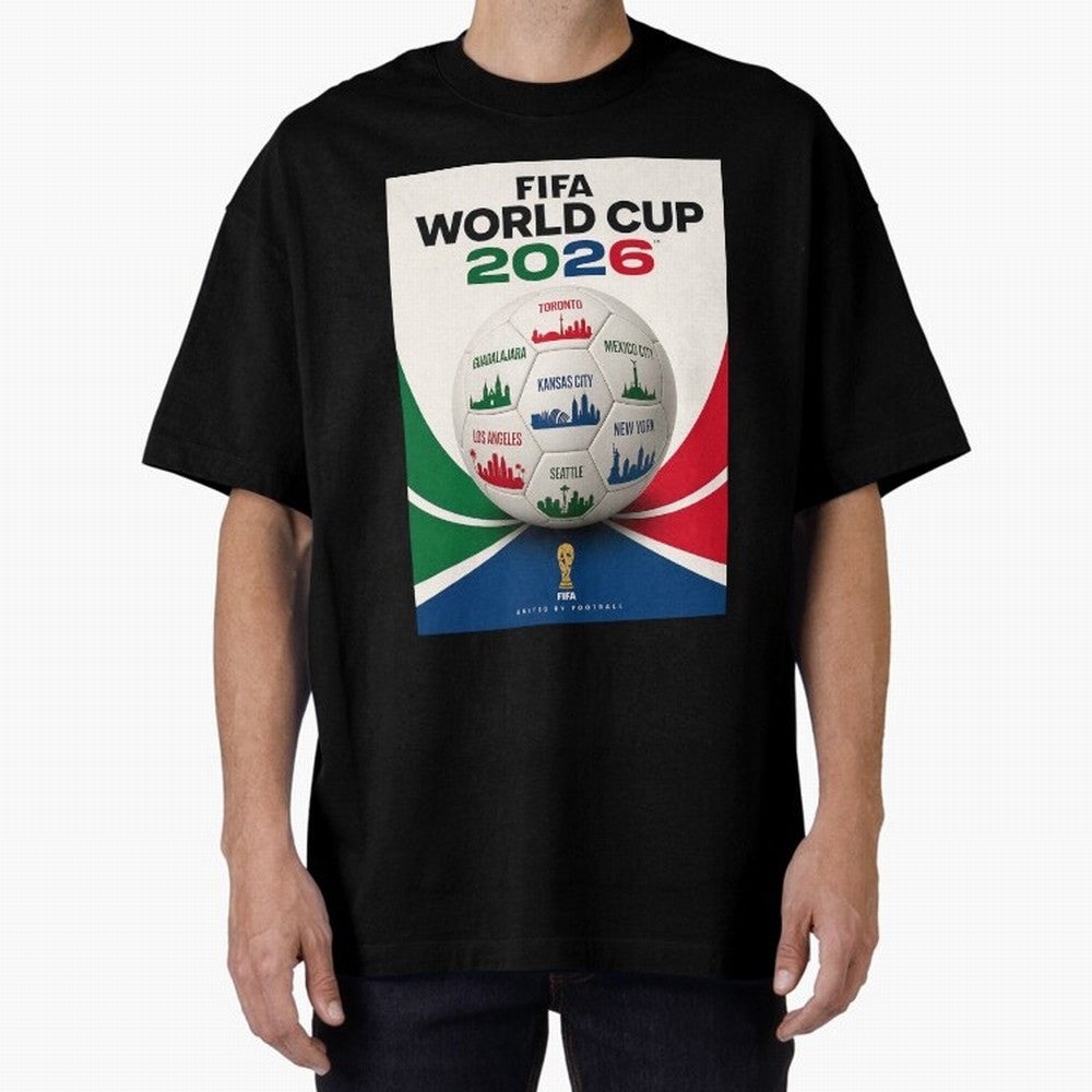 North America Football 2026 Classic T-Shirt Make Memories around FIFA World Cup 2026 for Fans of Messi, Neymar and Mbappe and Spain and Netherlands, Bringing Global Supporter Spirit, Legendary Goals, National Colors and Tournament Celebration;