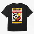 Elegant and Geometrical Germany World Cup 2026 Poster Classic T-Shirt Unlock Match Day Hype around FIFA World Cup 2026 Group Stage, Neymar, England, Game Day Rituals, Football Legends, Country Pride and the Road to the Final; Ideal for Fans Who
