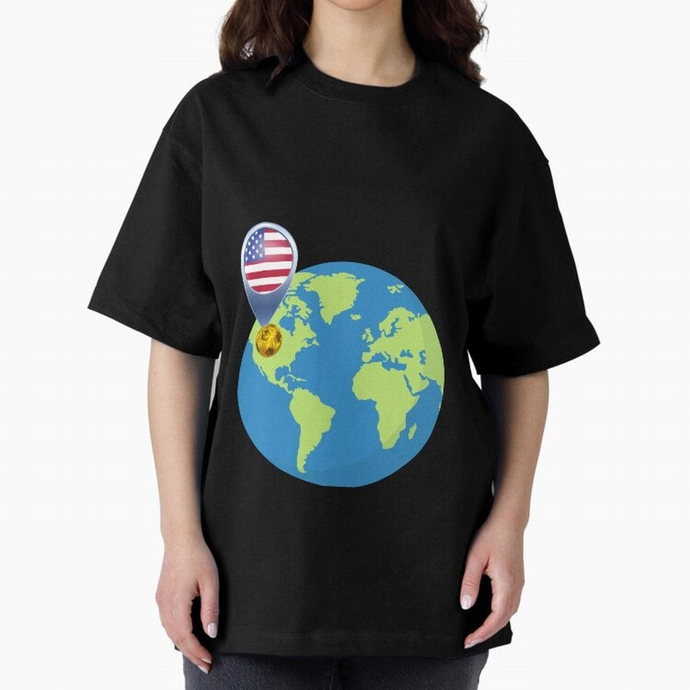 American Spirit World Cup Classic T-Shirt Feel the Trophy Chase of Match Day Hype around FIFA World Cup 2026 Group Stage, Messi, Neymar and Mbappe, Spain, Championship Spirit, Famous Goals, Roaring Crowds and International Football Unity; Ideal for