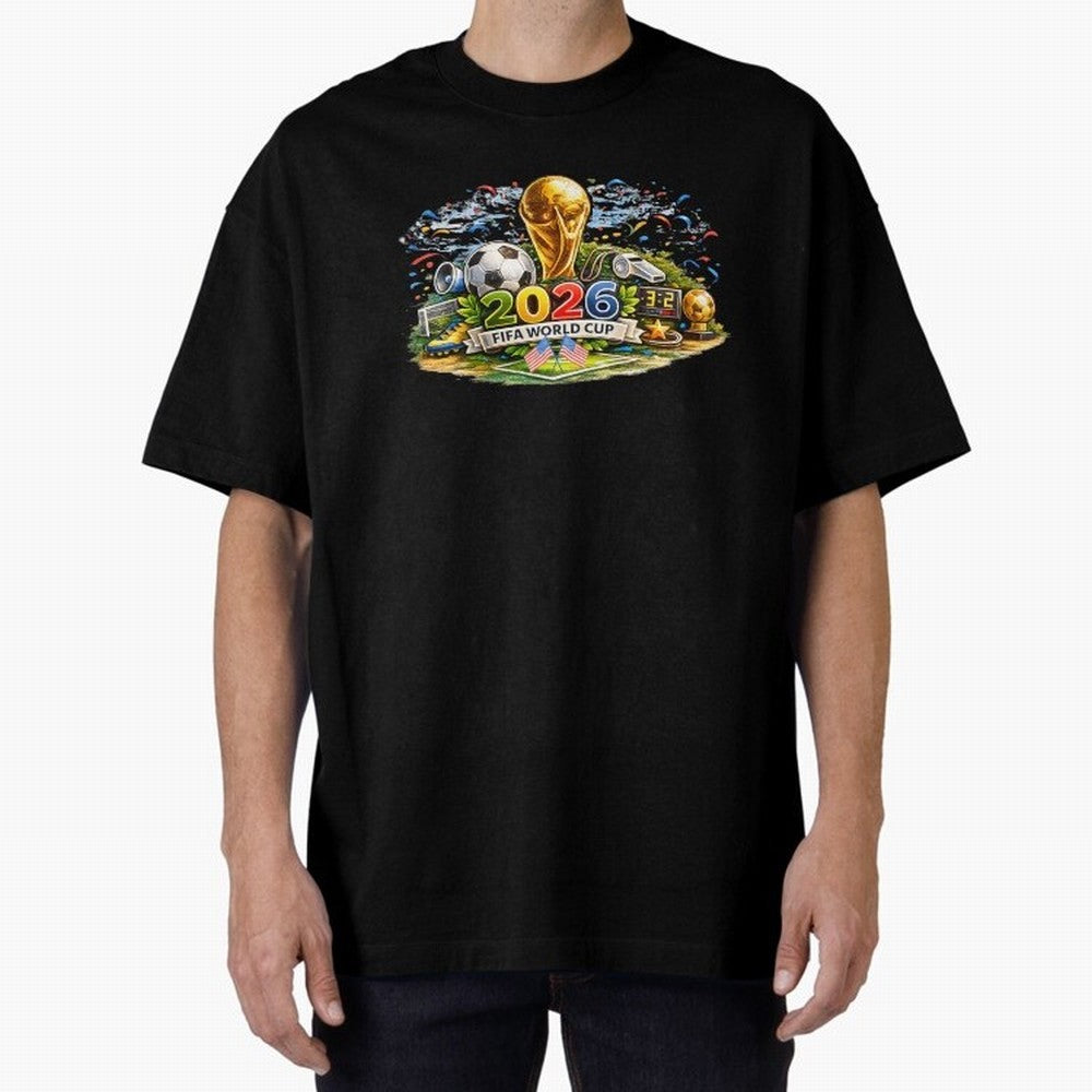 FIFA World Cup 2026, USA Support Gift Classic T-Shirt Enjoy FIFA World Cup 2026 USA Canada Mexico Featuring CR7 and Messi, England, France and Netherlands Energy, Match Day Excitement, Supporter Culture, Golden Goals and Global Football Passion;