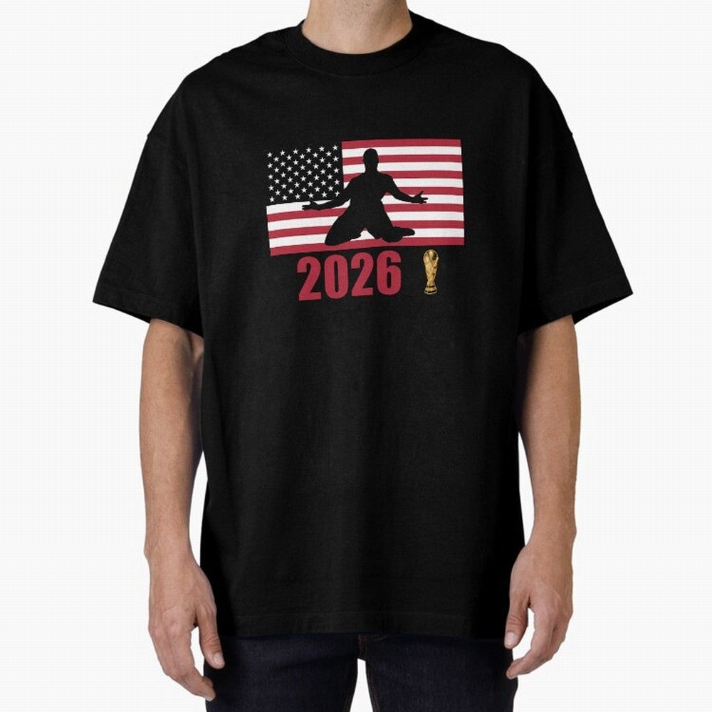 USA World Cup 2026 T-Shirt_84815866 Classic T-Shirt Carry the Dream of Match Day Hype around FIFA World Cup 2026 Group Stage, CR7 and Messi, England, France and Netherlands, Worldwide Fan Energy, Dramatic Goals, Stadium Lights and Championship