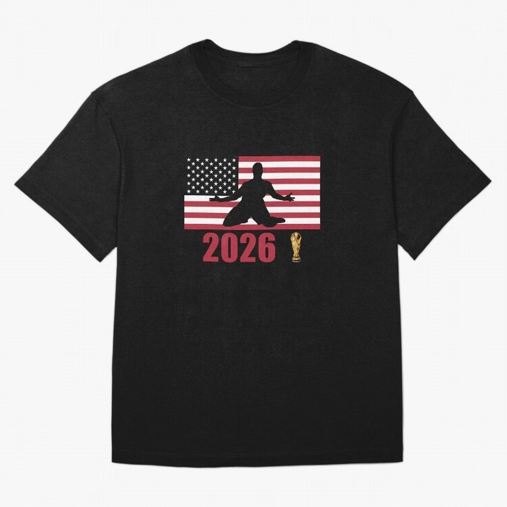USA World Cup 2026 T-Shirt_84815866 Classic T-Shirt Carry the Dream of Match Day Hype around FIFA World Cup 2026 Group Stage, CR7 and Messi, England, France and Netherlands, Worldwide Fan Energy, Dramatic Goals, Stadium Lights and Championship