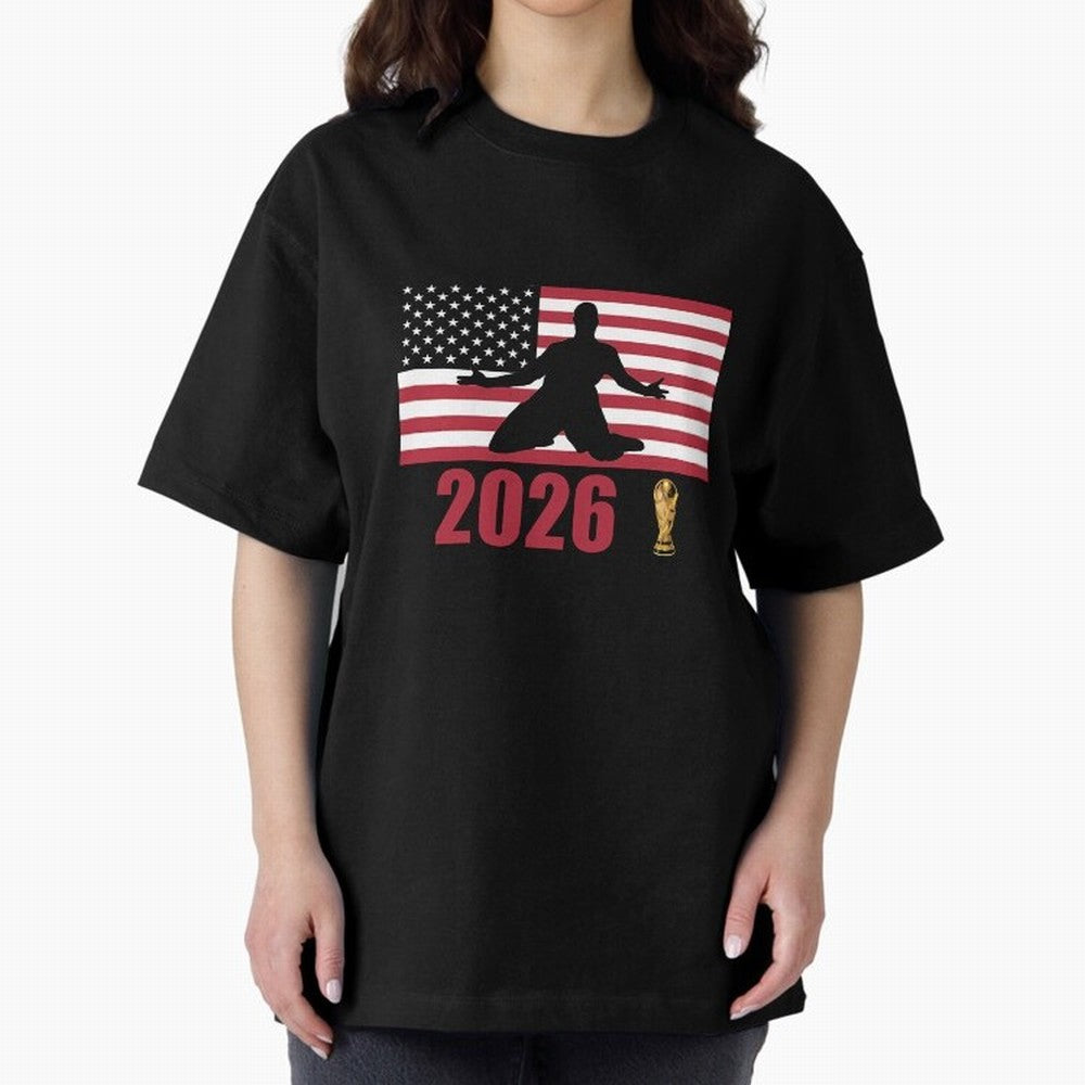 USA World Cup 2026 T-Shirt_84815866 Classic T-Shirt Celebrate Soccer Greatness during FIFA World Cup 2026 USA Canada Mexico for Fans of Mbappe and England, France and Netherlands, Bringing Goal Celebration Energy, Supporter Heritage, Football Icons