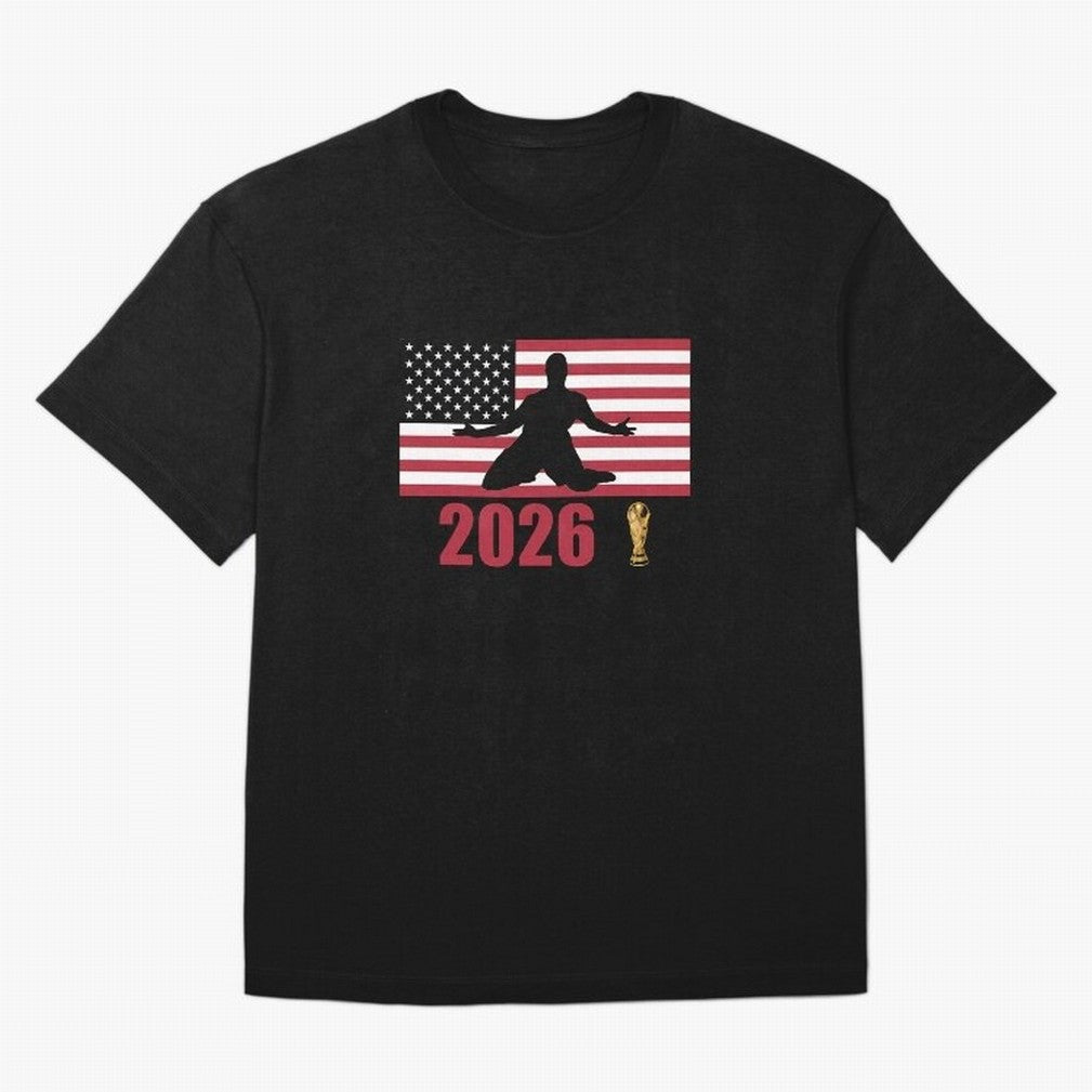 USA World Cup 2026 T-Shirt_84815866 Classic T-Shirt Celebrate Soccer Greatness during FIFA World Cup 2026 USA Canada Mexico for Fans of Mbappe and England, France and Netherlands, Bringing Goal Celebration Energy, Supporter Heritage, Football Icons