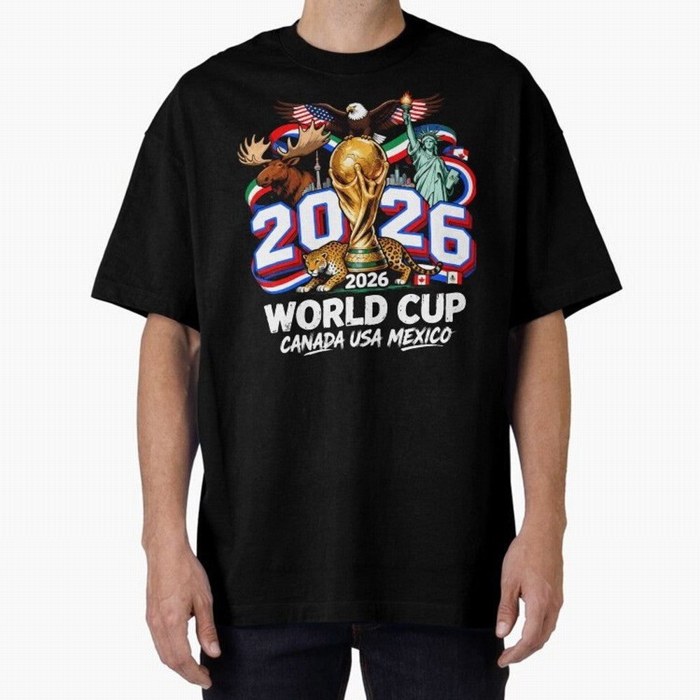 World Cup 2026 Soccer Fan USA Canada Mexico Classic T-Shirt Live the Energy of the FIFA World Cup 2026 Group Stage Journey through Messi and Cristiano Ronaldo Highlights, Spain Pride, Soccer Culture, Superstar Moments, National Team Dreams and