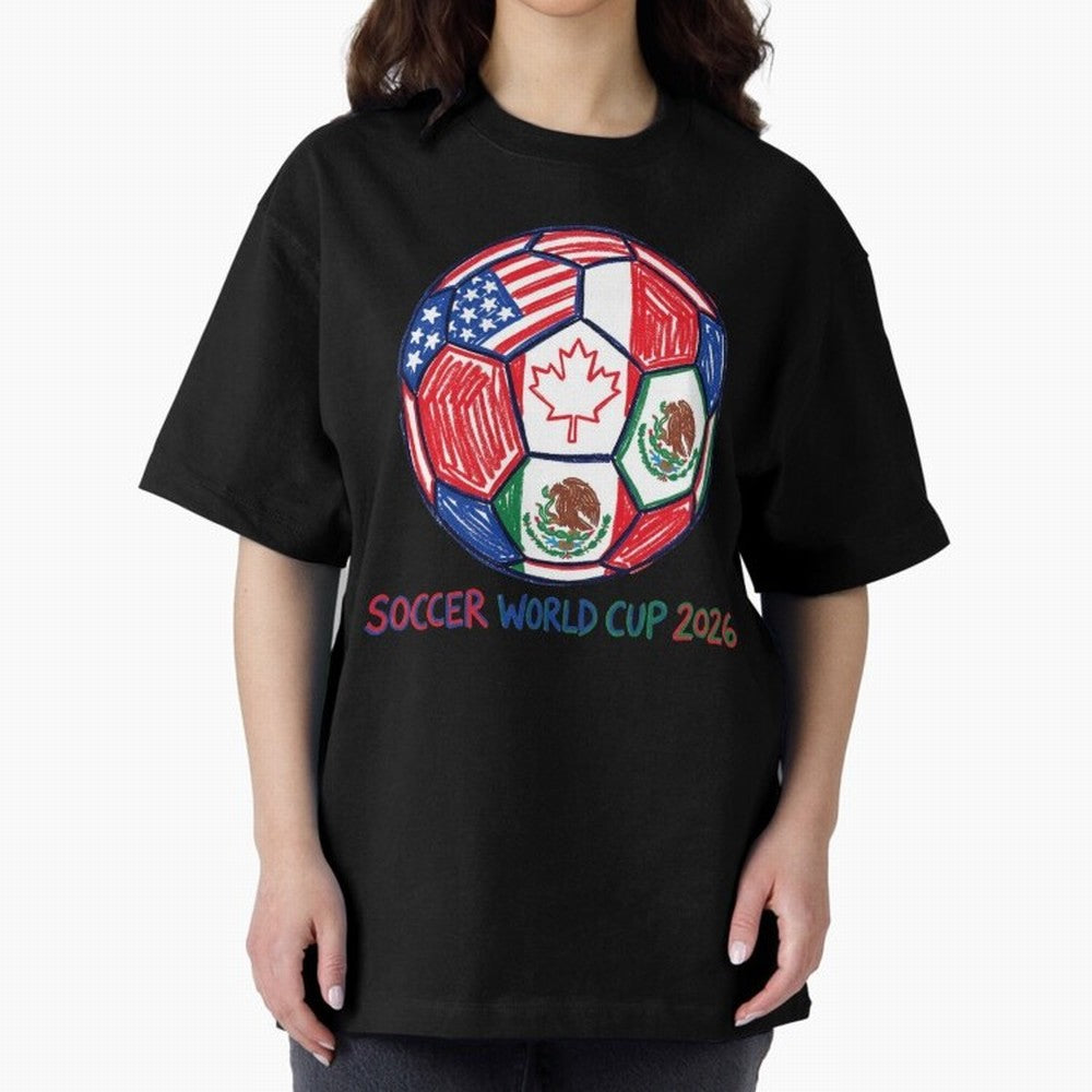 soccer world cup 2026 Classic T-Shirt Bring Match Day Fire to Match Day Hype around FIFA World Cup 2026 USA Canada Mexico, CR7 and Messi, Germany, Soccer Culture, Superstar Moments, National Team Dreams and Competitive Fire; Great for Supporters