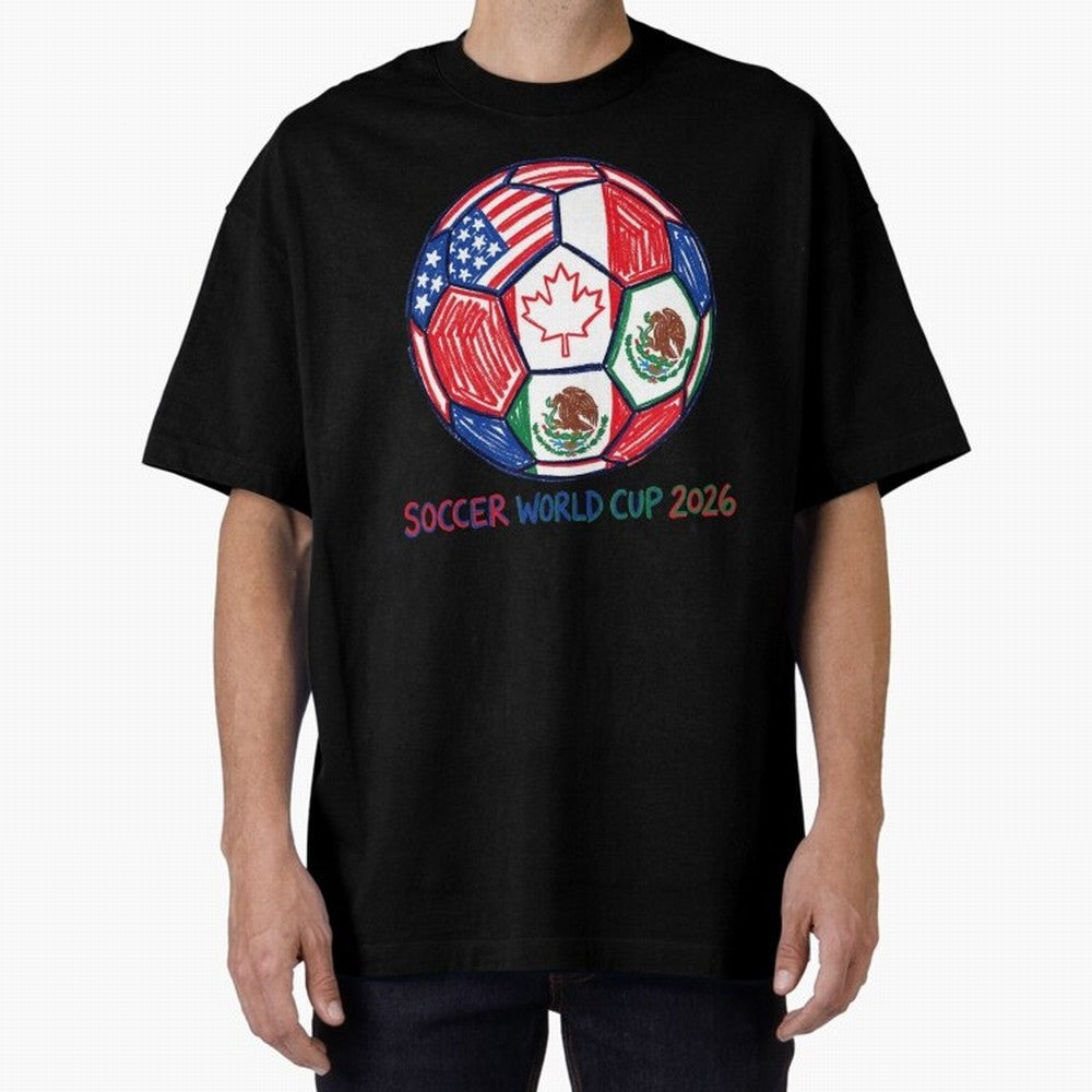 soccer world cup 2026 Classic T-Shirt Bring Match Day Fire to Match Day Hype around FIFA World Cup 2026 USA Canada Mexico, CR7 and Messi, Germany, Soccer Culture, Superstar Moments, National Team Dreams and Competitive Fire; Great for Supporters