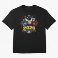 See You in 2026 USA Mexico Canada Soccer Mascot Classic T-Shirt Bring Champion Energy into FIFA World Cup 2026 for Fans of Cristiano Ronaldo and Portugal, Bringing Retro Football Energy, Iconic Rivalries, Trophy Chase Drama and Stadium Atmosphere;