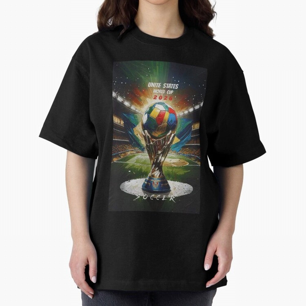 Unite States World Cup Classic T-Shirt Live for the Drama of FIFA World Cup 2026 Spirit, Celebrating Brazil, CR7, Fan Favorite Moments, National Team Passion, Big Match Drama and Soccer History; Perfect for Supporters Who Want Bold Football Energy,