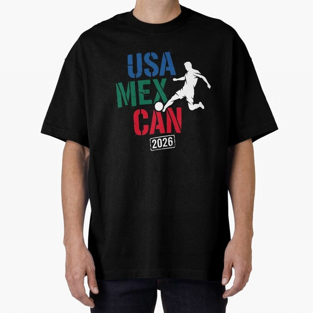 2026 Soccer Player USA Canada Mexico 26 Dark Classic T-Shirt Keep the Legacy of Match Day Hype around FIFA World Cup 2026, Haaland and Mbappe, Spain, Football History, Final Match Energy, Crowd Noise and Once in a Lifetime Moments; Great for
