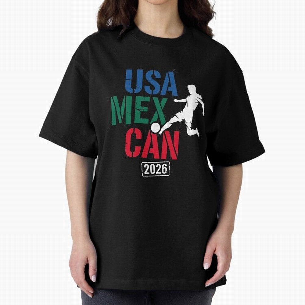 2026 Soccer Player USA Canada Mexico 26 Dark Classic T-Shirt Keep the Legacy of Match Day Hype around FIFA World Cup 2026, Haaland and Mbappe, Spain, Football History, Final Match Energy, Crowd Noise and Once in a Lifetime Moments; Great for