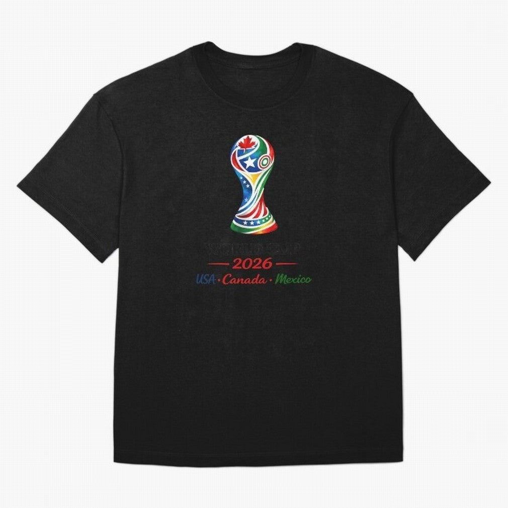 World Cup 2026, USA Canada Mexico, Soccer Fan Classic T-Shirt Celebrate Golden Goal Energy in FIFA World Cup 2026 Group Stage Centered on Messi, CR7 and Mbappe, France and Portugal Energy, Retro Football Energy, Iconic Rivalries, Trophy Chase Drama